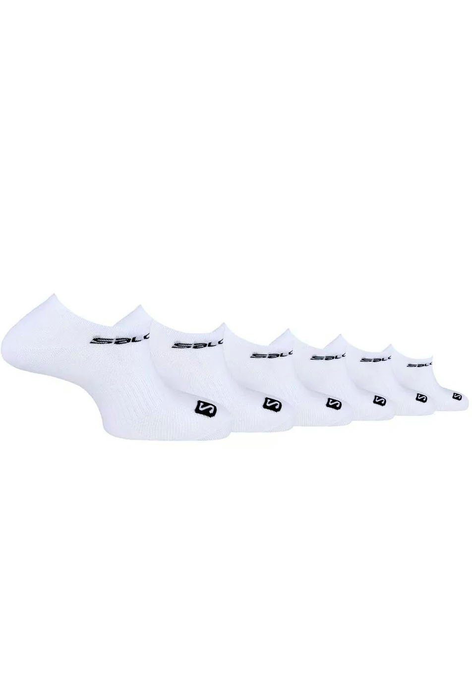 Salomon Sneakersocken (6-Paar) im praktischen 6 er weiß Pack