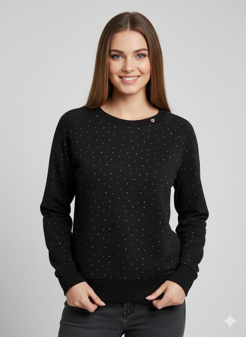 Ragwear Sweatshirt JOHANKA MULTIDOTS O