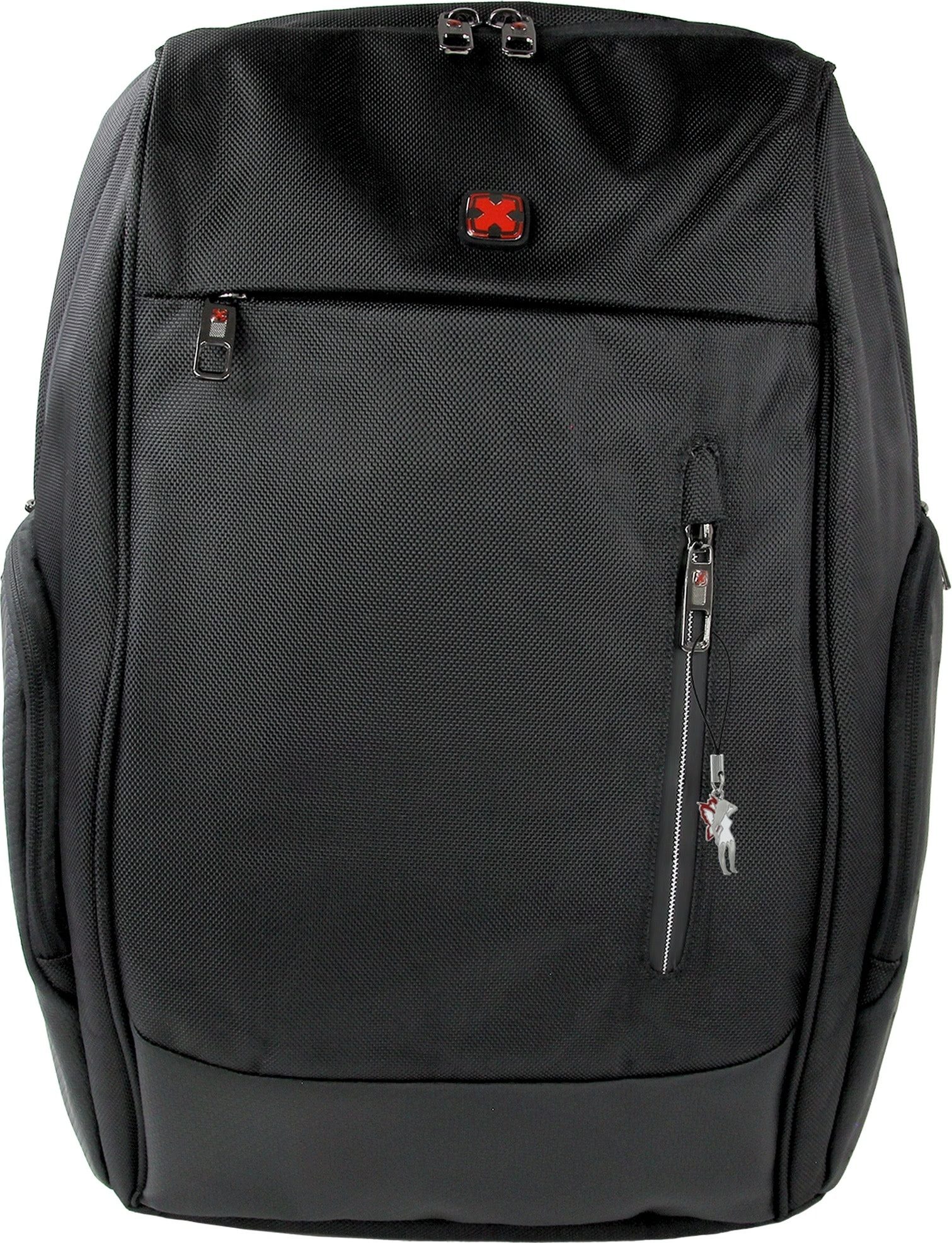 Travel N Meet Cityrucksack Travel N Meet Businessrucksack, Rucksack, Herren Businessrucksack Polyester, schwarz ca. 45cm hoch