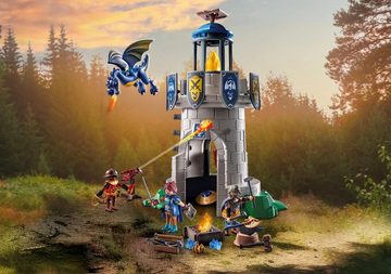 Playmobil® Konstruktions-Spielset Ritterturm mit Schmied und Drache (71483), Novelmore, (89 St), Made in Europe