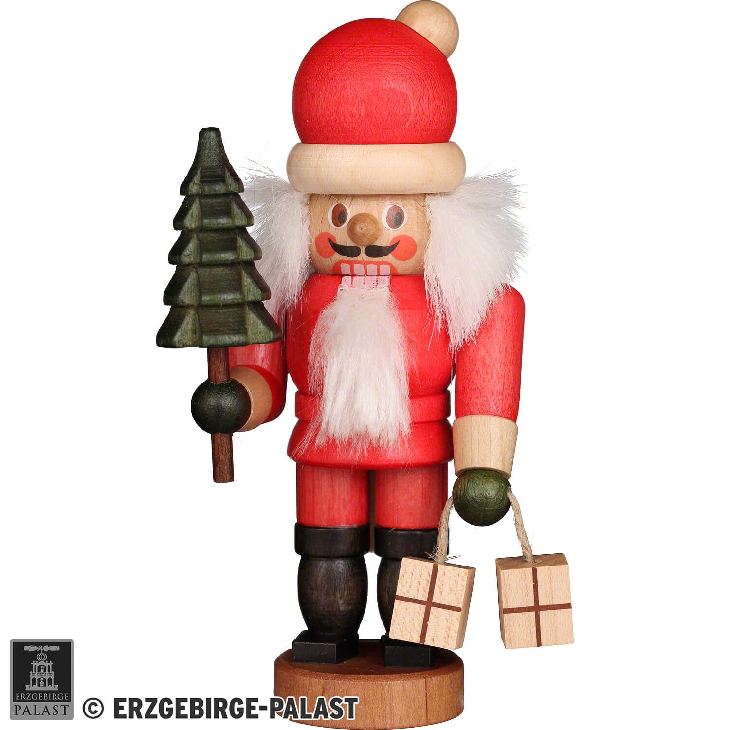 Christian Ulbricht Nussknacker Mini Weihnachtsmann (11cm) Nussknacker von Christian Ulbricht