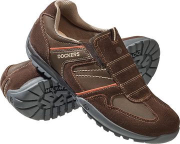 Dockers by Gerli Slipper gepolsterter Fersenbereich, aus echtem Leder