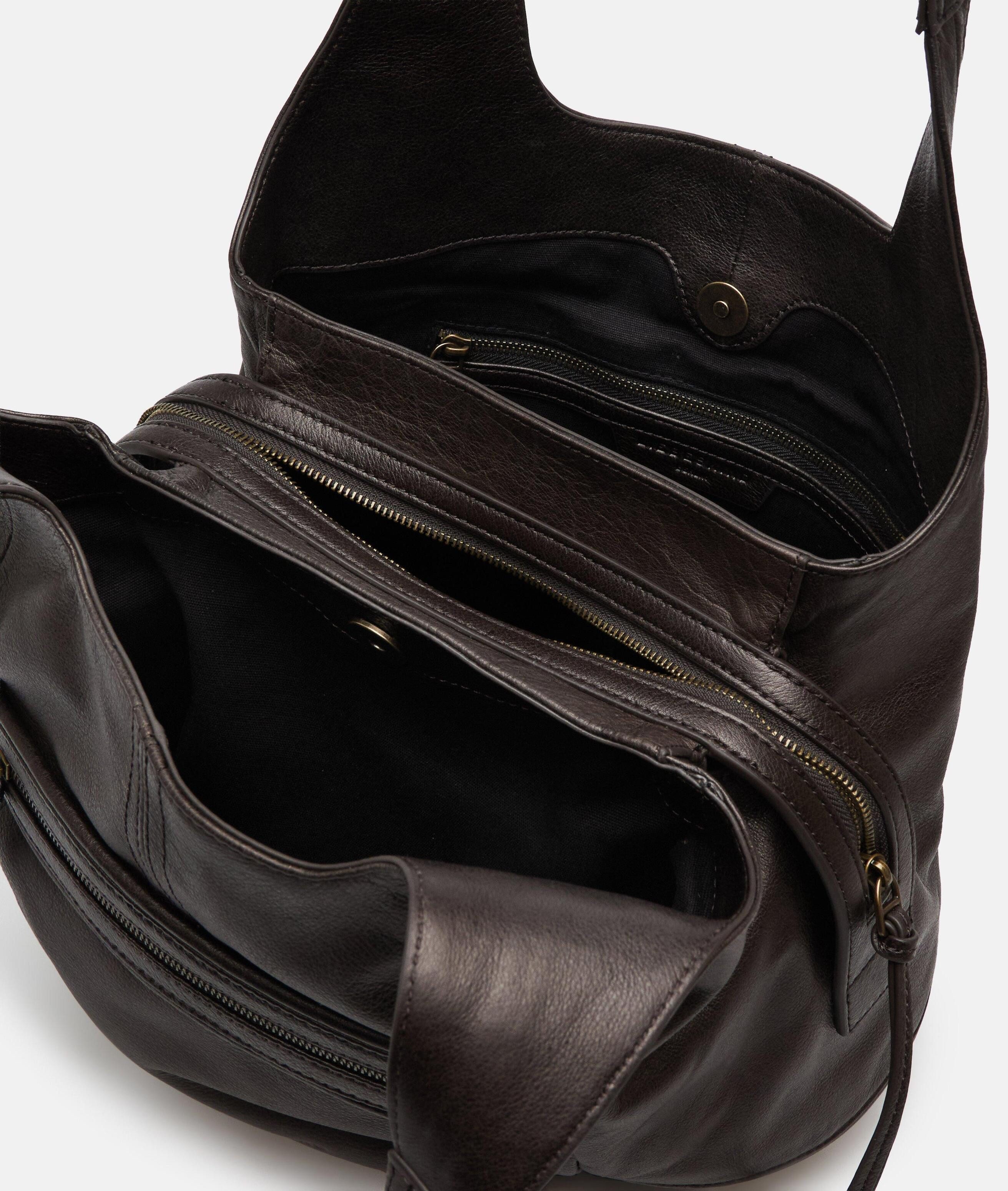 Liebeskind Berlin Handtasche Lilly II Tote M, Geräumige Beuteltasche aus weichem Yakleder – Bild 3 von 4