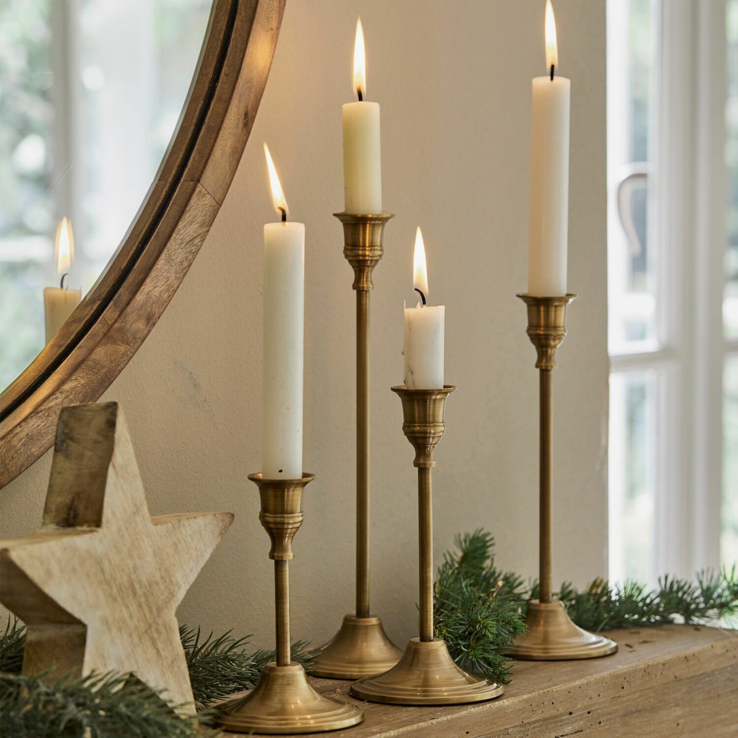 Mirabeau Kerzenständer Kerzenständer 4er Set Namoris günstig online kaufen