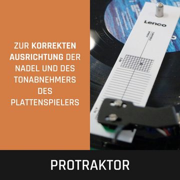 Lenco TTA-6IN1 - Reinigungs-Set für Plattenspieler (Deluxe 6-in-1 Set für Vinylpflege)