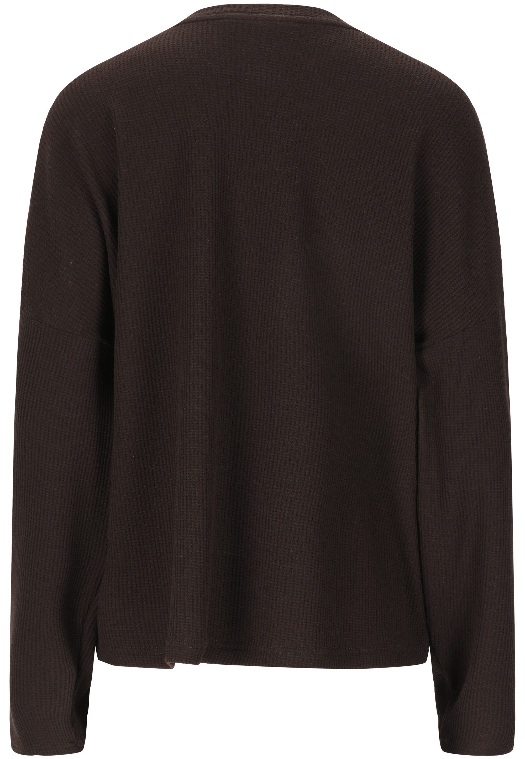 ATHLECIA Sweatshirt Cardall aus superweichem Waffle-Material