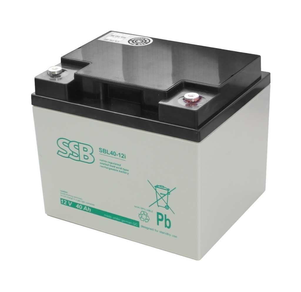 SSB Battery SSB SBL40-12i 12V 40Ah Bleiakku AGM Blei Gel Akku Akku 40000 mAh (12,0 V)