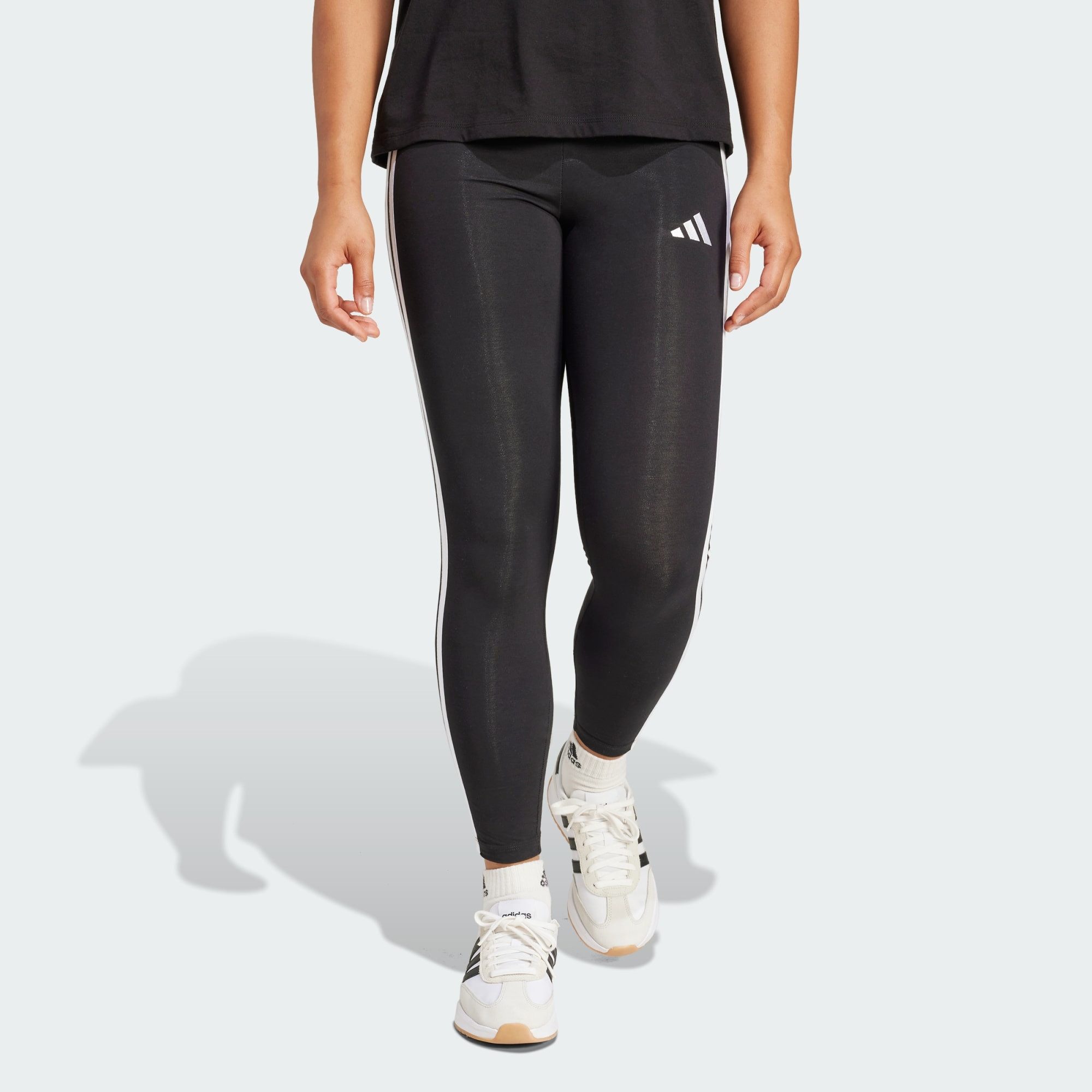 adidas Sportswear Leggings ESSENTIALS 3-STREIFEN COTTON LEGGINGS (1-tlg) günstig online kaufen