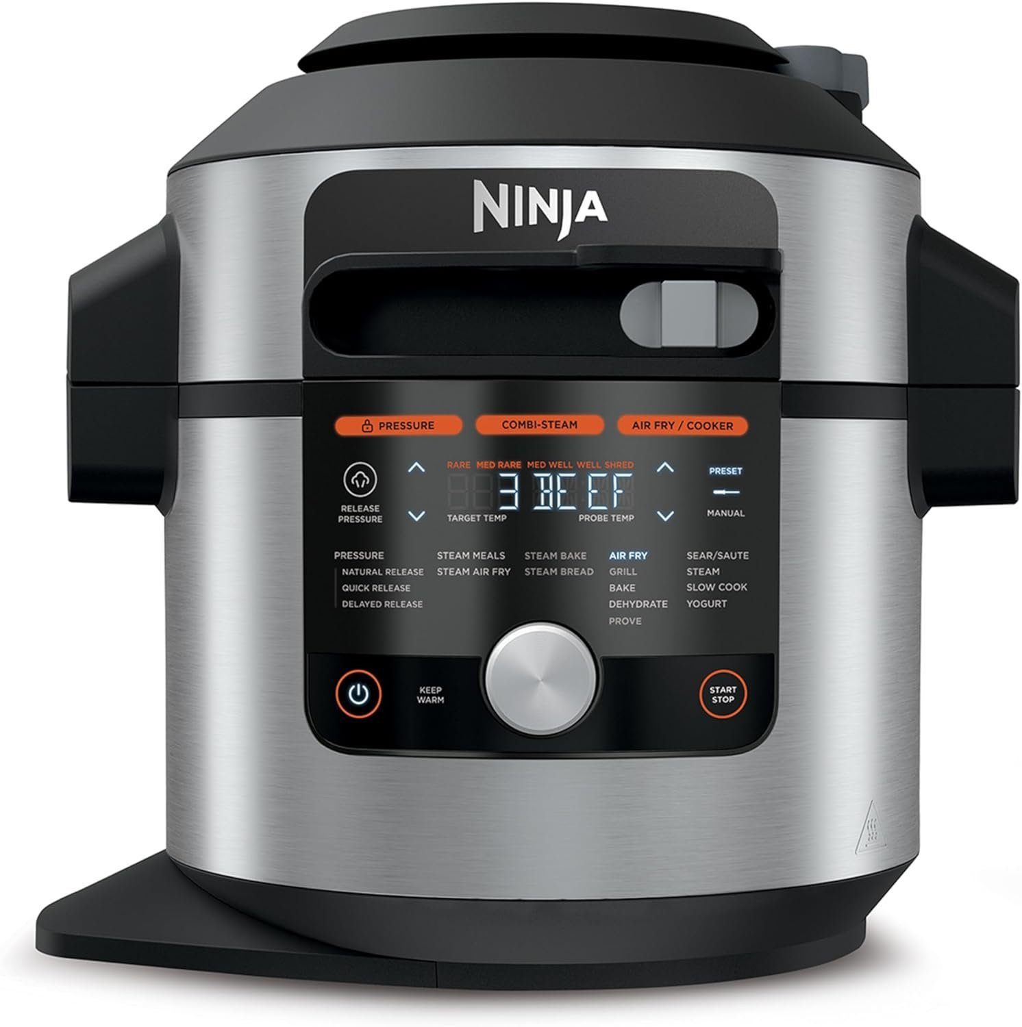 NINJA Multikocher Foodi Max 14in1 Multikocher 7,5L Schnellkochtopf Heißluftfritteuse, 1500,00 W, mit Fritteuse, Elektrisch, Foodi MAX, Ohne Öl, Air, Slow Cooker