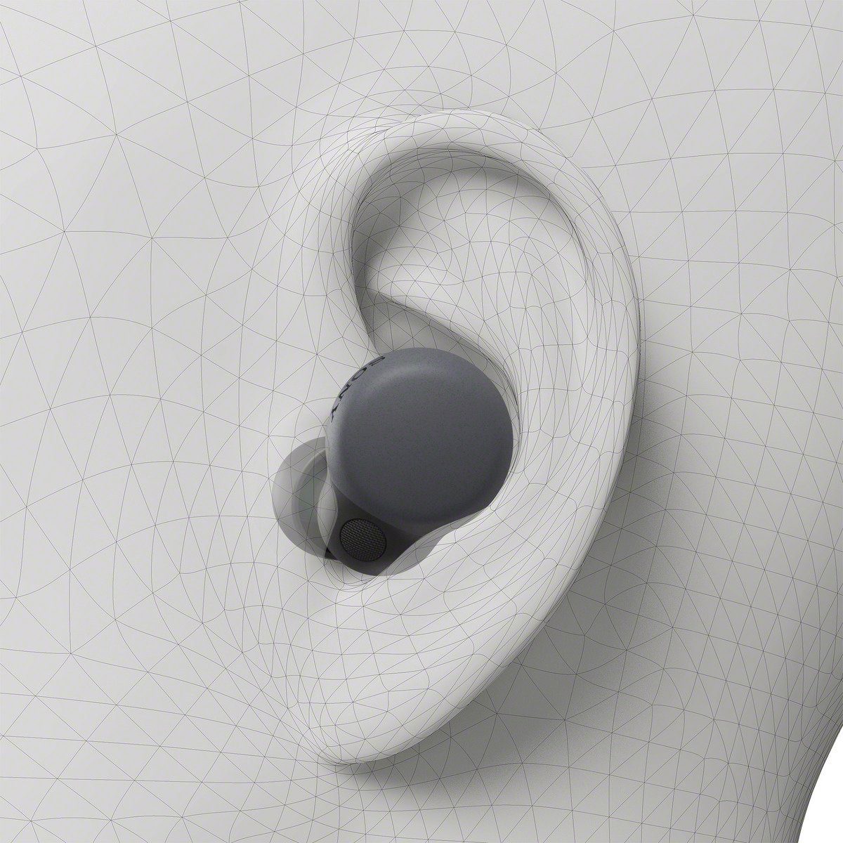 Noise True LinkBuds Akkulaufzeit) In-Ear-Kopfhörer wireless (Noise-Cancelling, Touch-Steuerung, NFC, Cancelling, 20 Wireless, blau S Sony Bluetooth, st.