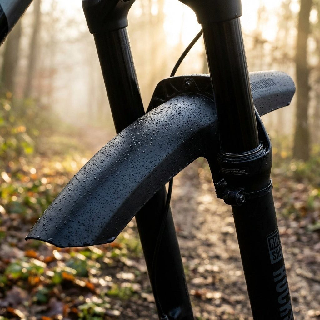 RockShox Schutzblech Rockshox Steckradschutz Fender für Rudy schwarz