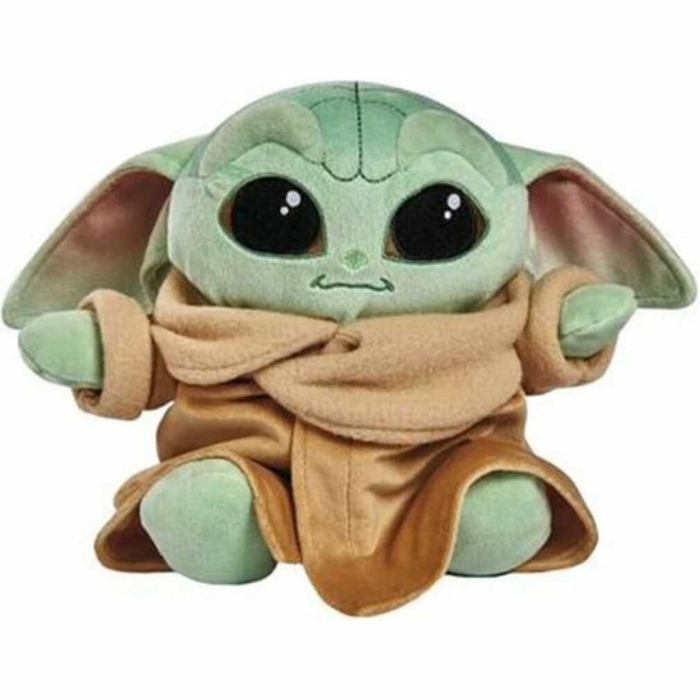 Famosa Stoffpuppe Star Wars Mandalorian Baby Yoda Kind weiches Plüschtier 25cm