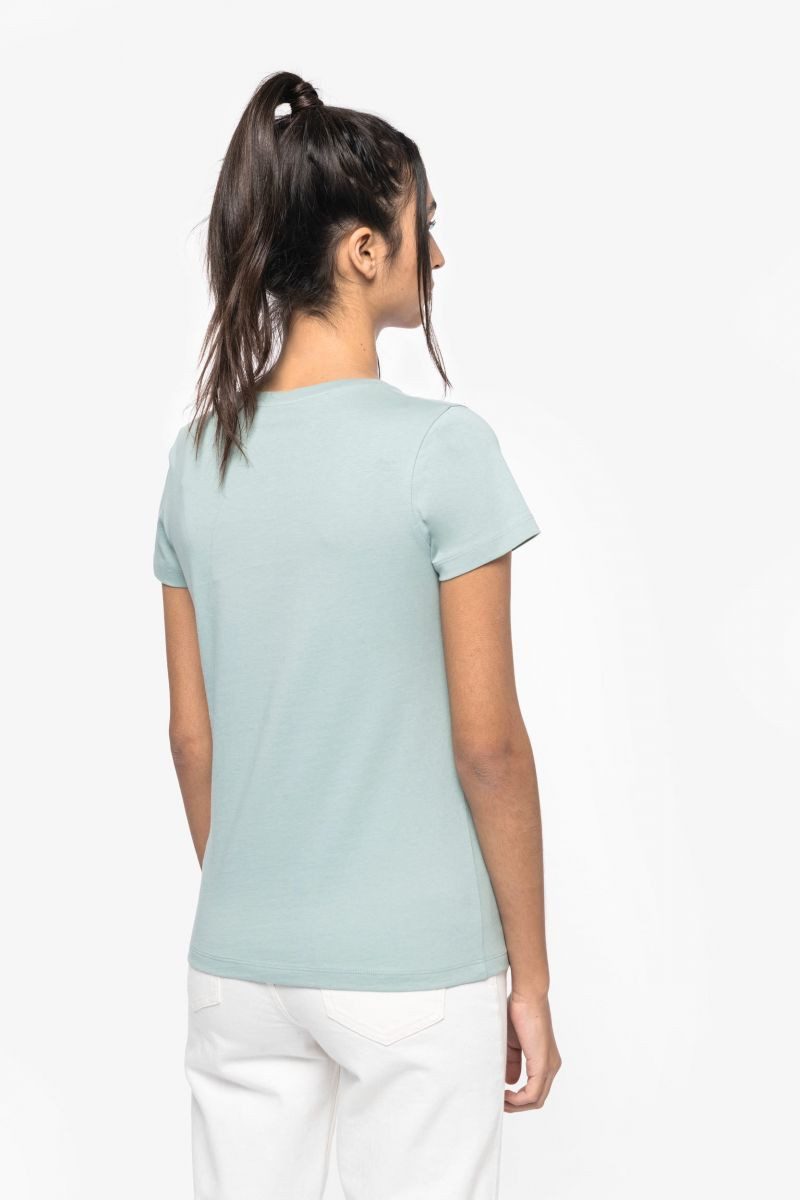 Native Spirit V-Shirt Damen Umweltfreundliches T-Shirt mit V-Ausschnitt