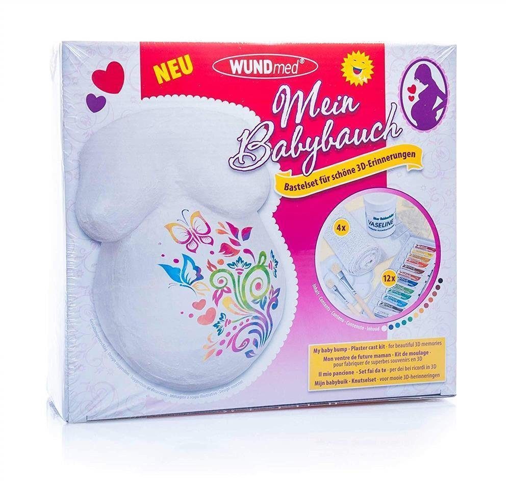 Wundmed Handabdruck-Set Babybauch Bastelset, Set, Babybauch Bastelset, Schwangerschaft Schwangerschaftsbauch Bauchmaske Bauchabdruck