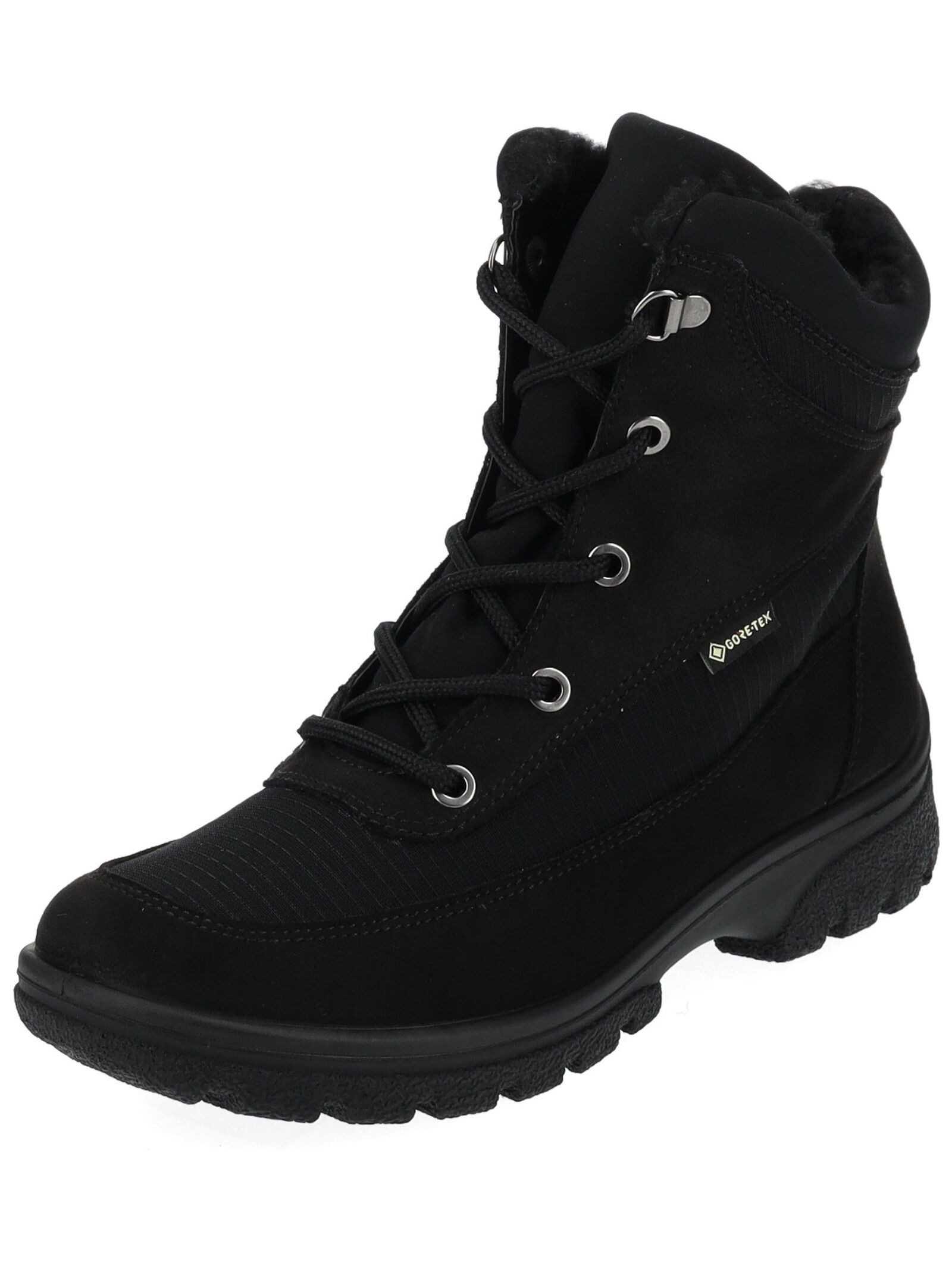 Ara Ara Stiefelette Leder/Textil Schnürstiefelette, Absatzform