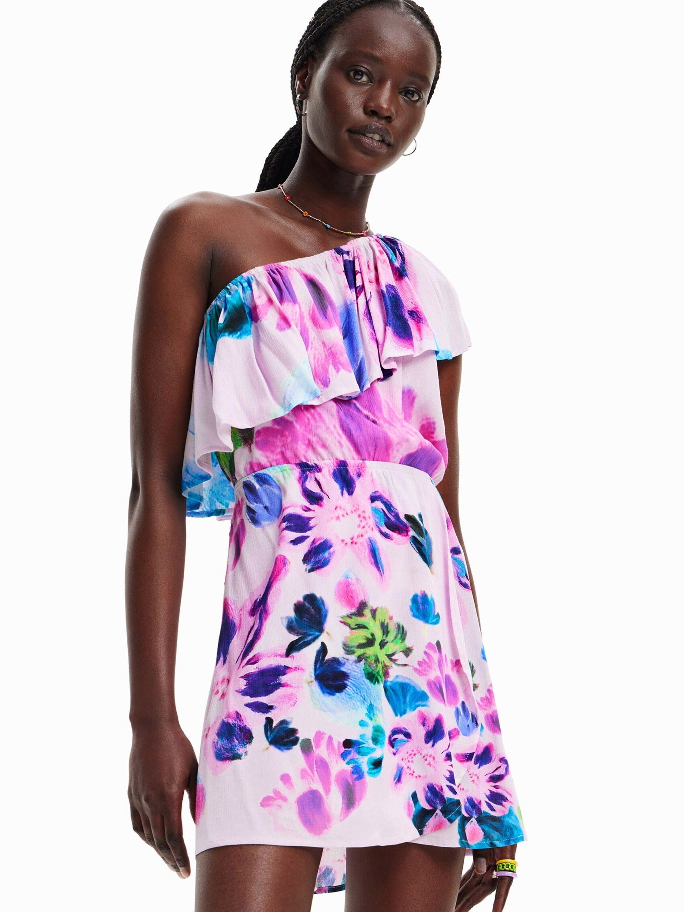 Desigual Sommerkleid VEST JAN (1-tlg) Volant