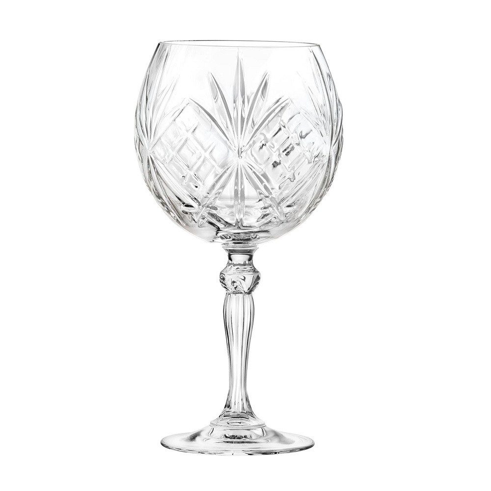 RCR Weinglas RCR Melodia Ballonglas 650 ml 6er Set, Kristallglas
