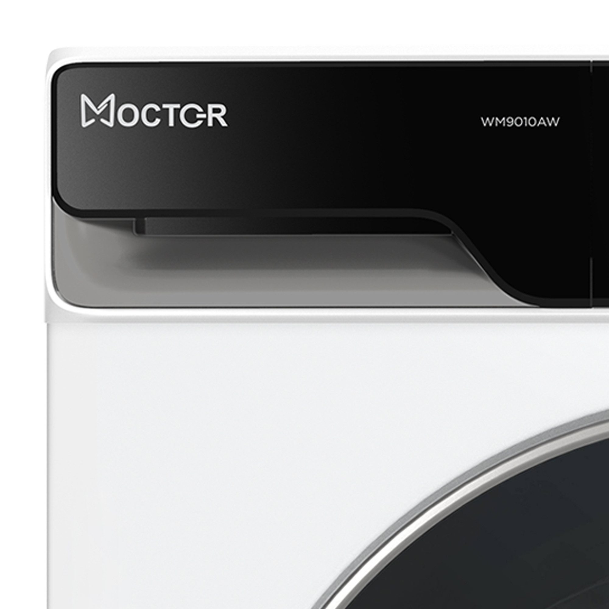 MOCTOR Waschmaschine Serie 9 WM9010AW, 10 kg, 1400 U/min, Wi-Fi, Mikrofaserfilter, Dampffunktion, Boomeranggehäuse