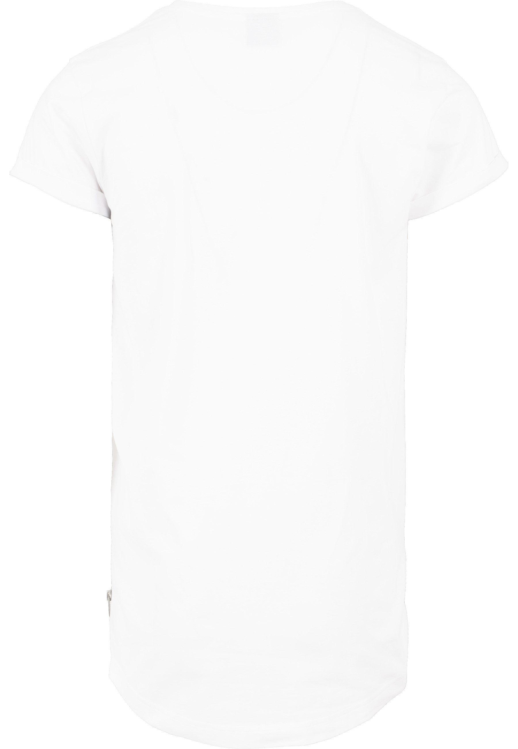 URBAN CLASSICS Longshirt Urban Classics Herren Long Shaped Side Zip Tee (1-tlg)