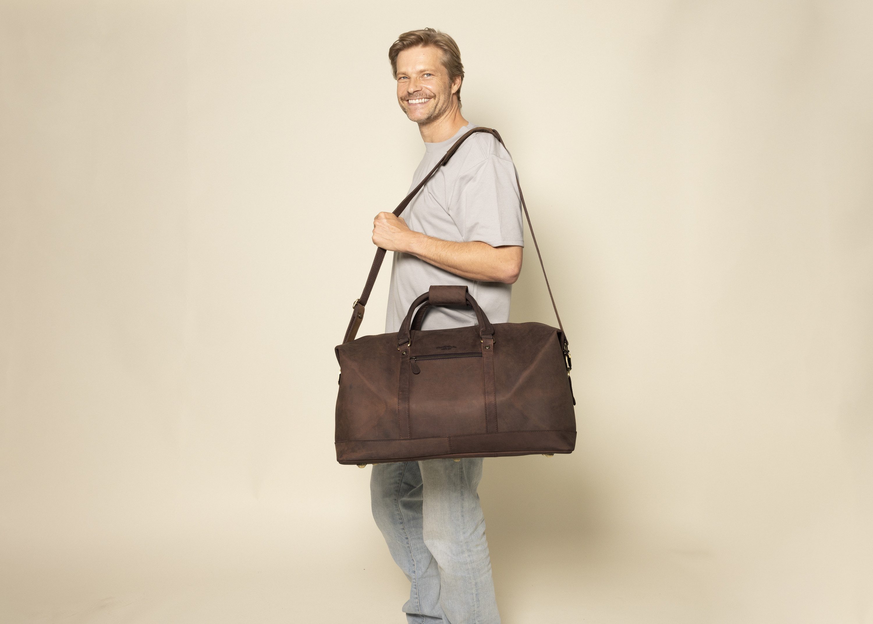 Gusti Leder Shopper Gusti Leder Reisetasche Ruben (1-tlg)