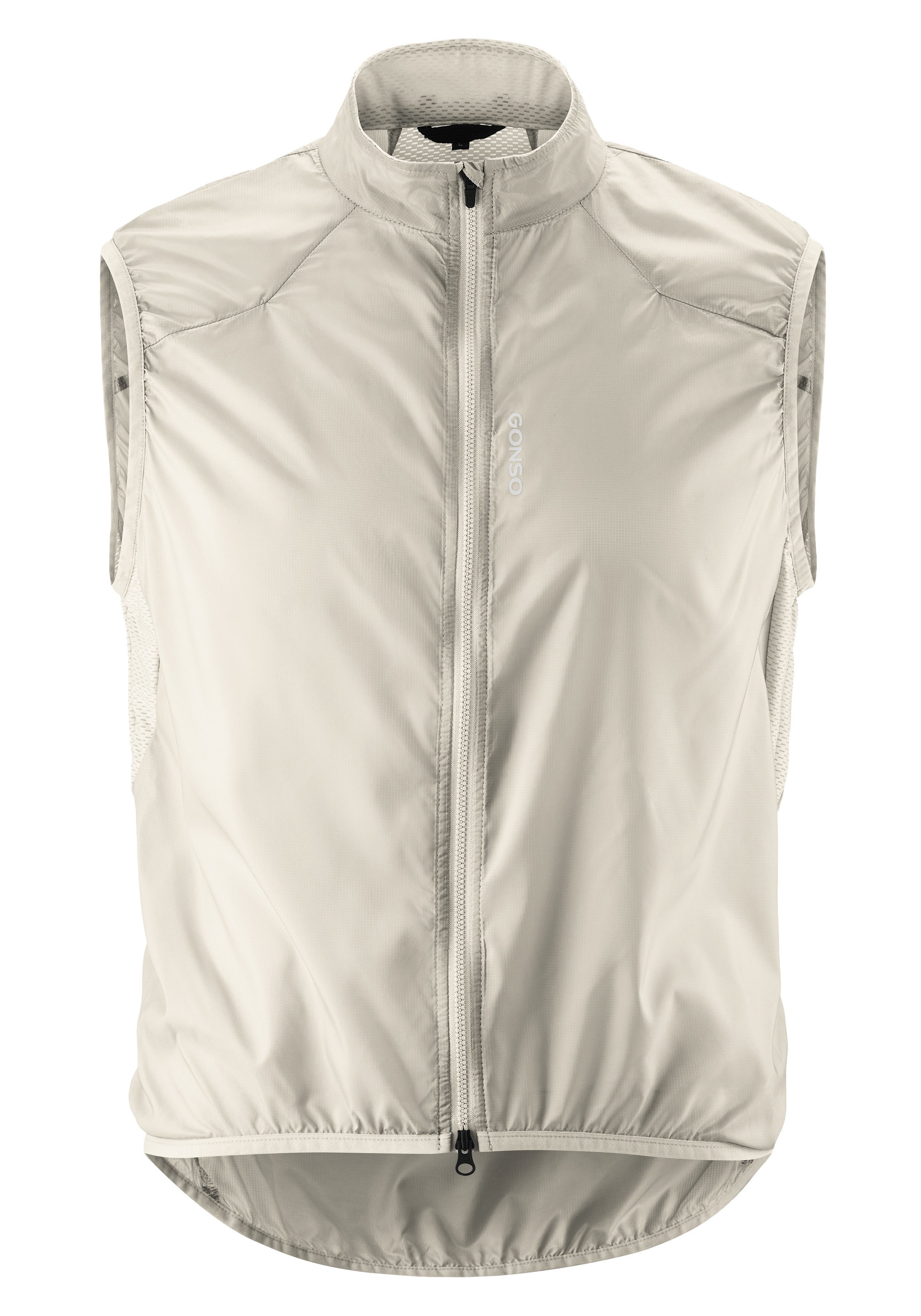 Gonso Funktionsweste Road Vest Wind M Herren Weste, atmungsaktive Radweste, leichte Windweste, Tight Fit