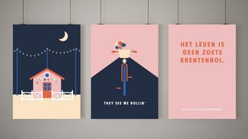 MOTIVISSO Poster Strandparty - Dreamy Dutch Collection