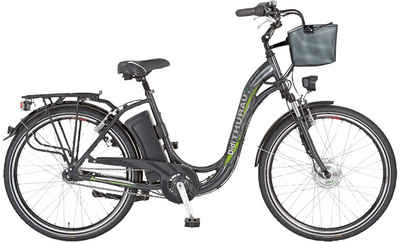 Didi THURAU Edition E-Bike »Alu City Comfort 7 Plus«, 7 Gang Shimano, Nabenschaltung, Frontmotor 250 W, (mit Schloss)