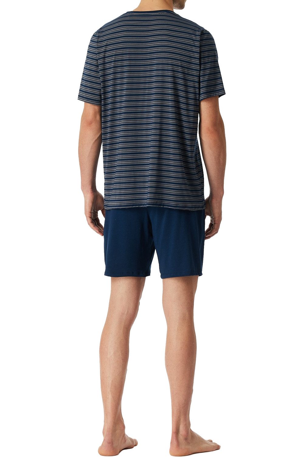 Schiesser Shorty Long Life Soft Herren Schlafanzug kurz günstig online kaufen