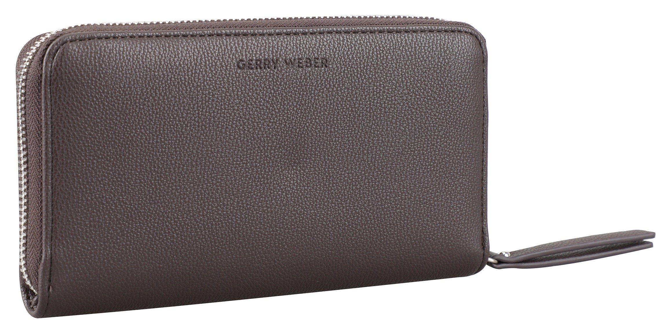 GERRY WEBER Bags Geldbörse daily use purse lh13z, mit viel Stauraum darkbrown