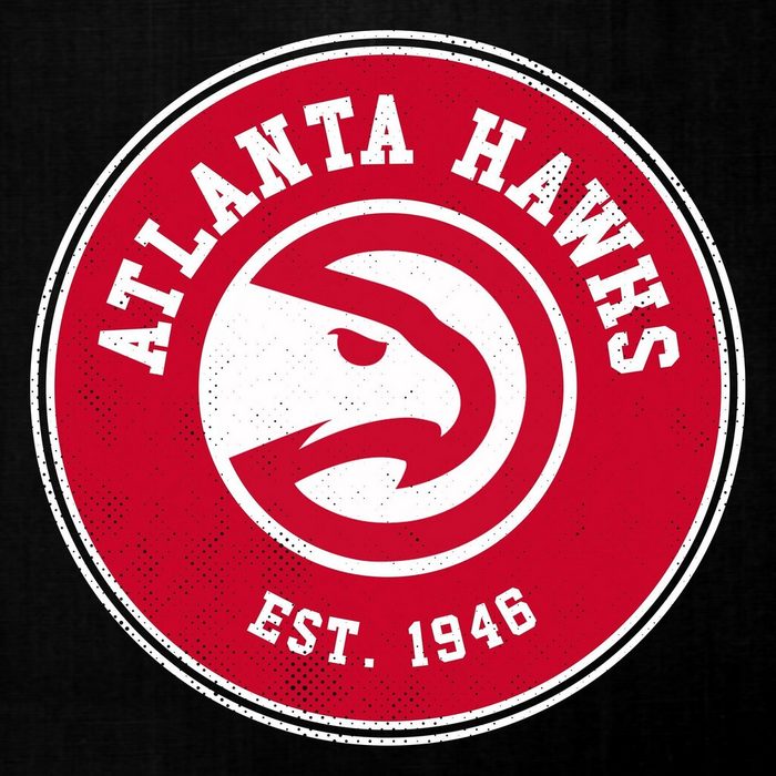 Quattro Formatee Kurzarmshirt Atlanta Hawks - Basketball NBA Team Basketballer Trikot Fans Kinder (1-tlg)