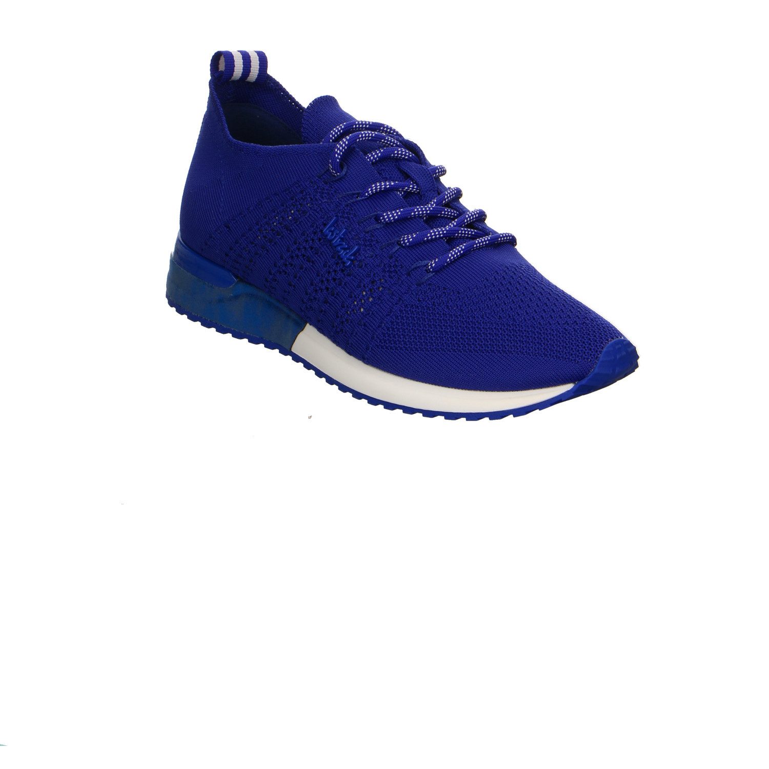 La Strada La Strada Blue Knitted Leinen-Stoff Schnürschuhe blau Schnürschuh günstig online kaufen