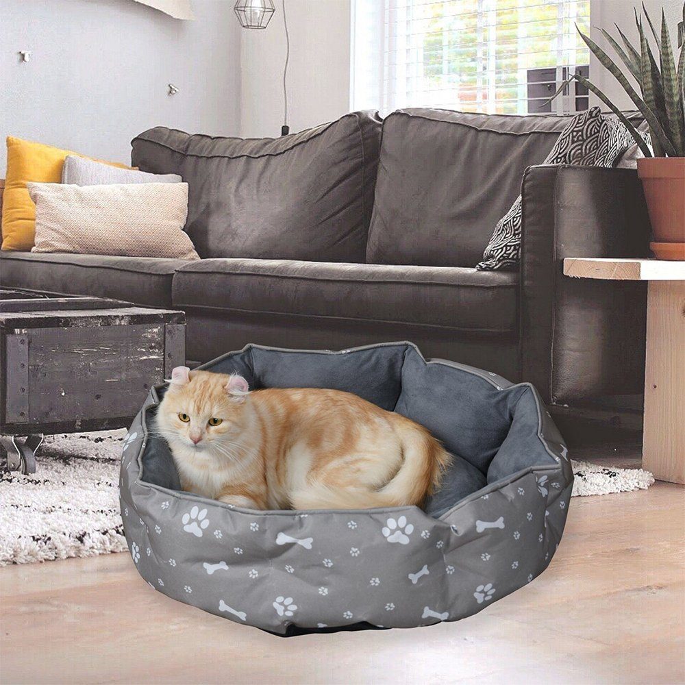 Mucola Tierbett Hundebett Hundesofa Katzenbett Ø60cm günstig online kaufen