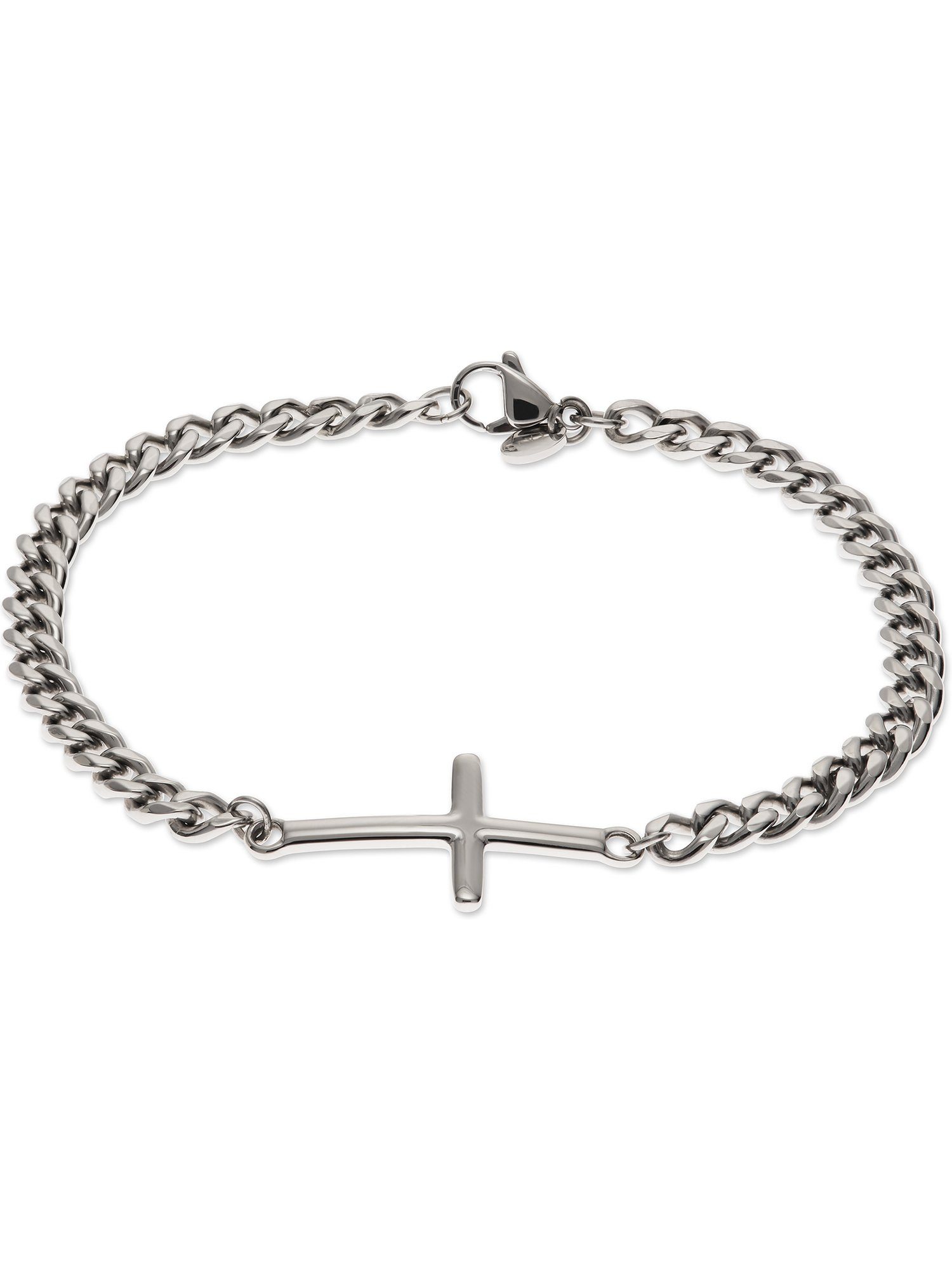 FAVS Armband FAVS Herren-Armband Edelstahl Kreuz