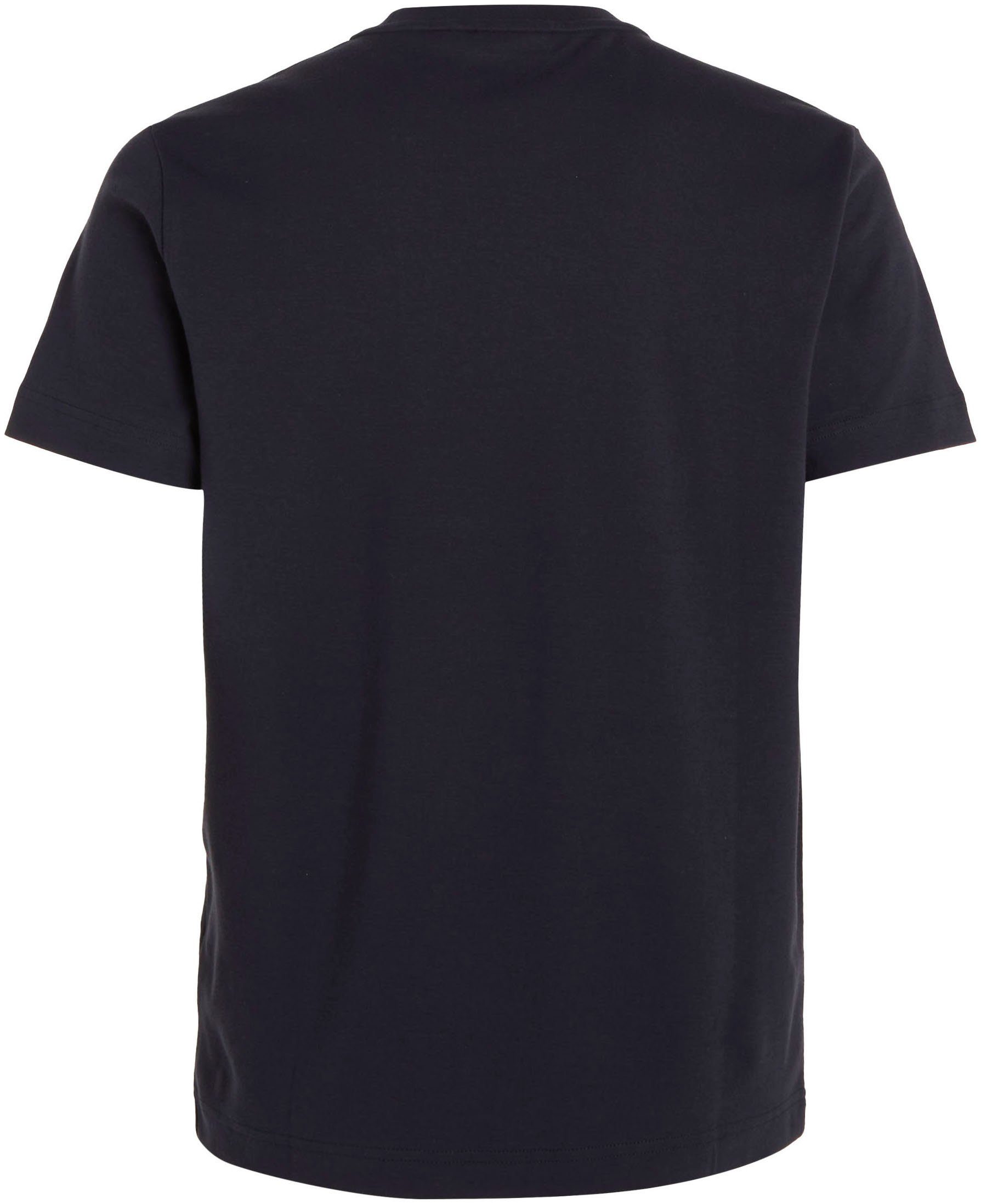 INTERLOCK marine der auf MICRO Calvin Calvin mit Klein LOGO Logo T-SHIRT Klein T-Shirt Brust