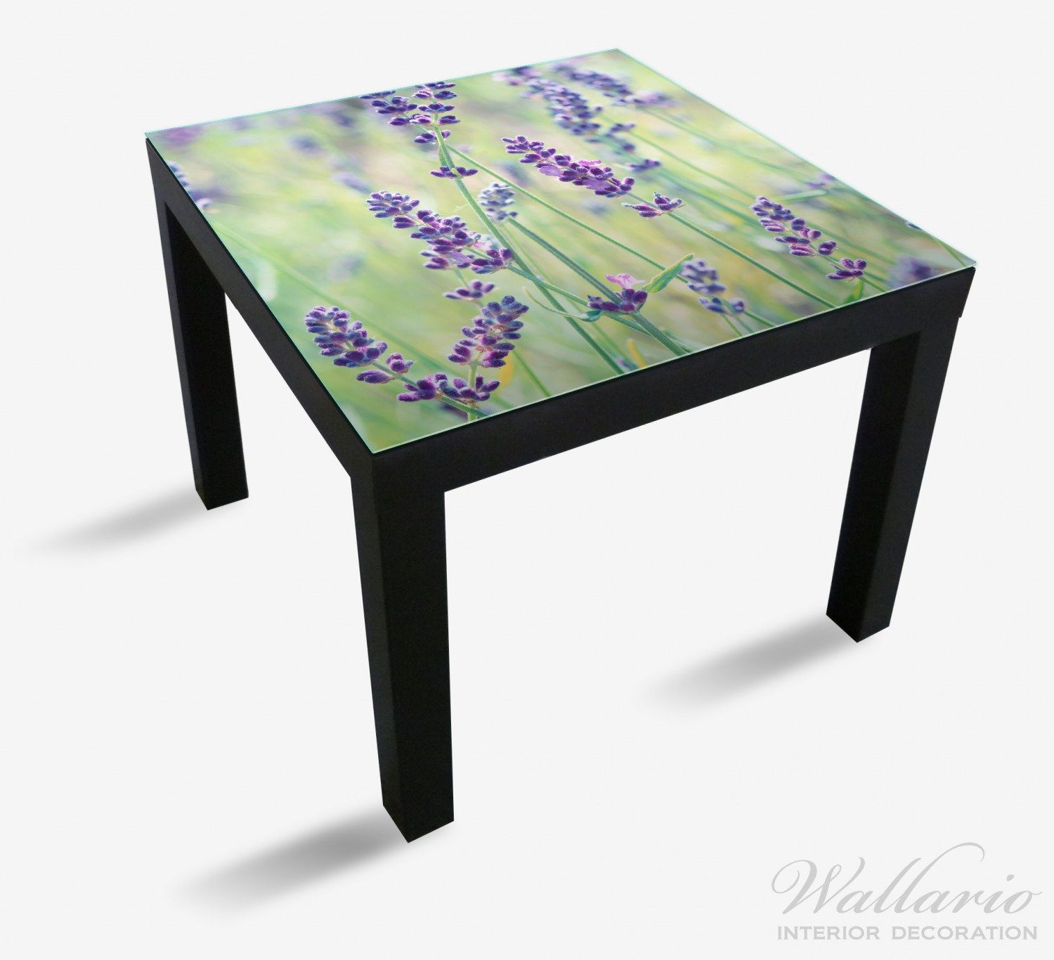 Ikea für Pflanzen St), Tischplatte geeignet (1 Lila der - Blumenfreude Wiese Wallario Tisch Lack Violette auf