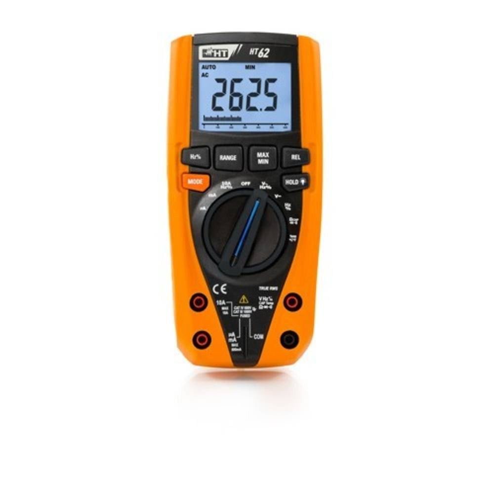 HT Instruments Multimeter Digitales Multimeter TRMS, 4 stellige Anzeige, 6000 Digits HT62