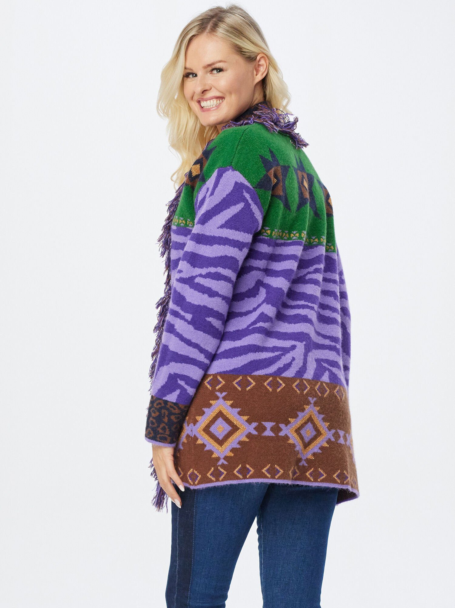 Sarah Kern Strickjacke mit Fransendetails