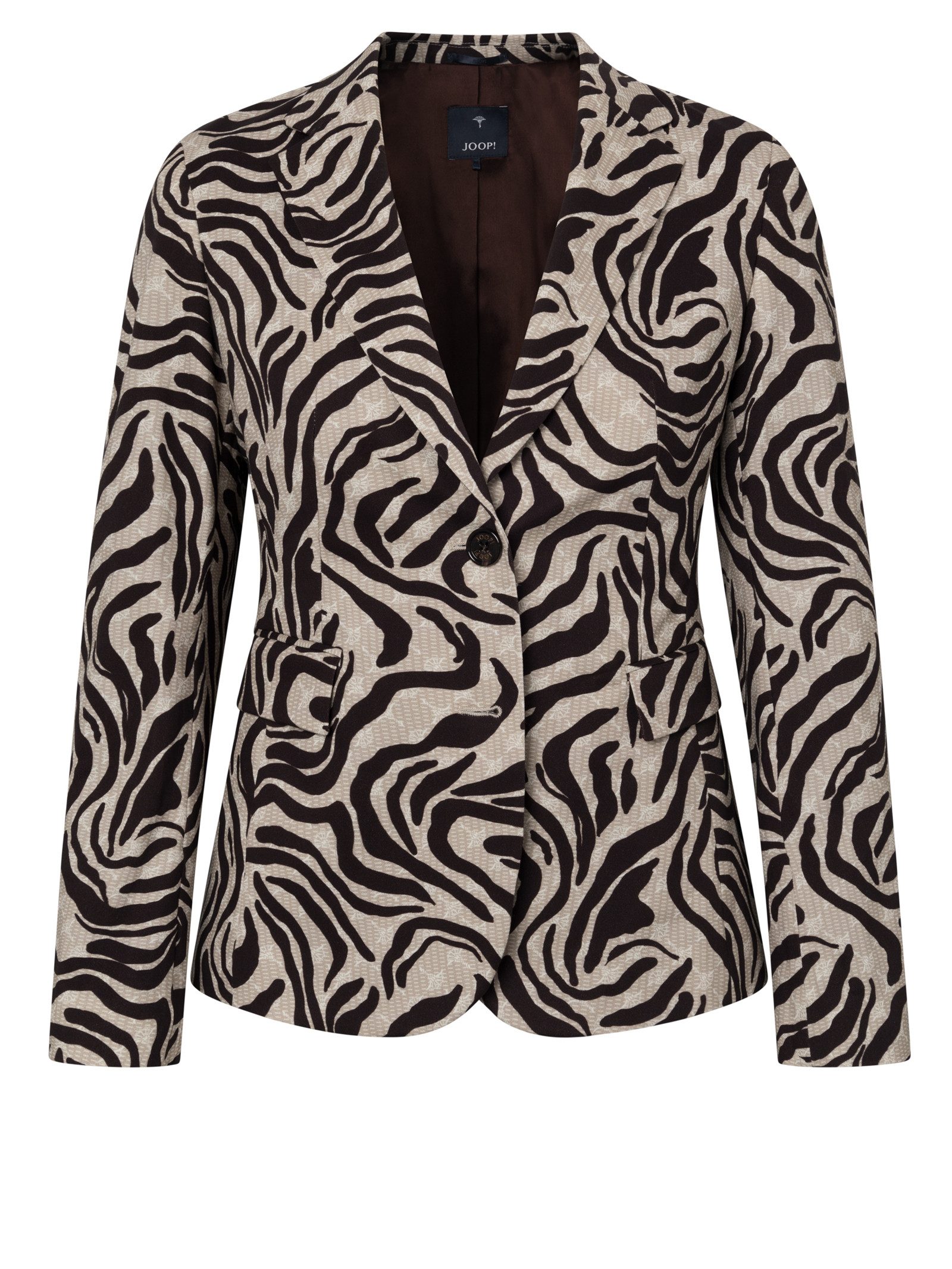 Jackenblazer mit Allover-Muster