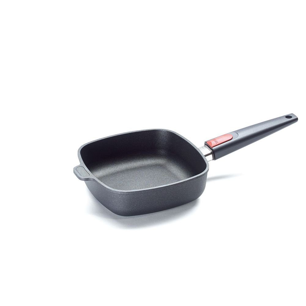 Woll Pfannen Bratpfanne Bratpfanne WOLL NOWO TITANIUM LBH 20x20x6.50 cm grau Pfannen-Set