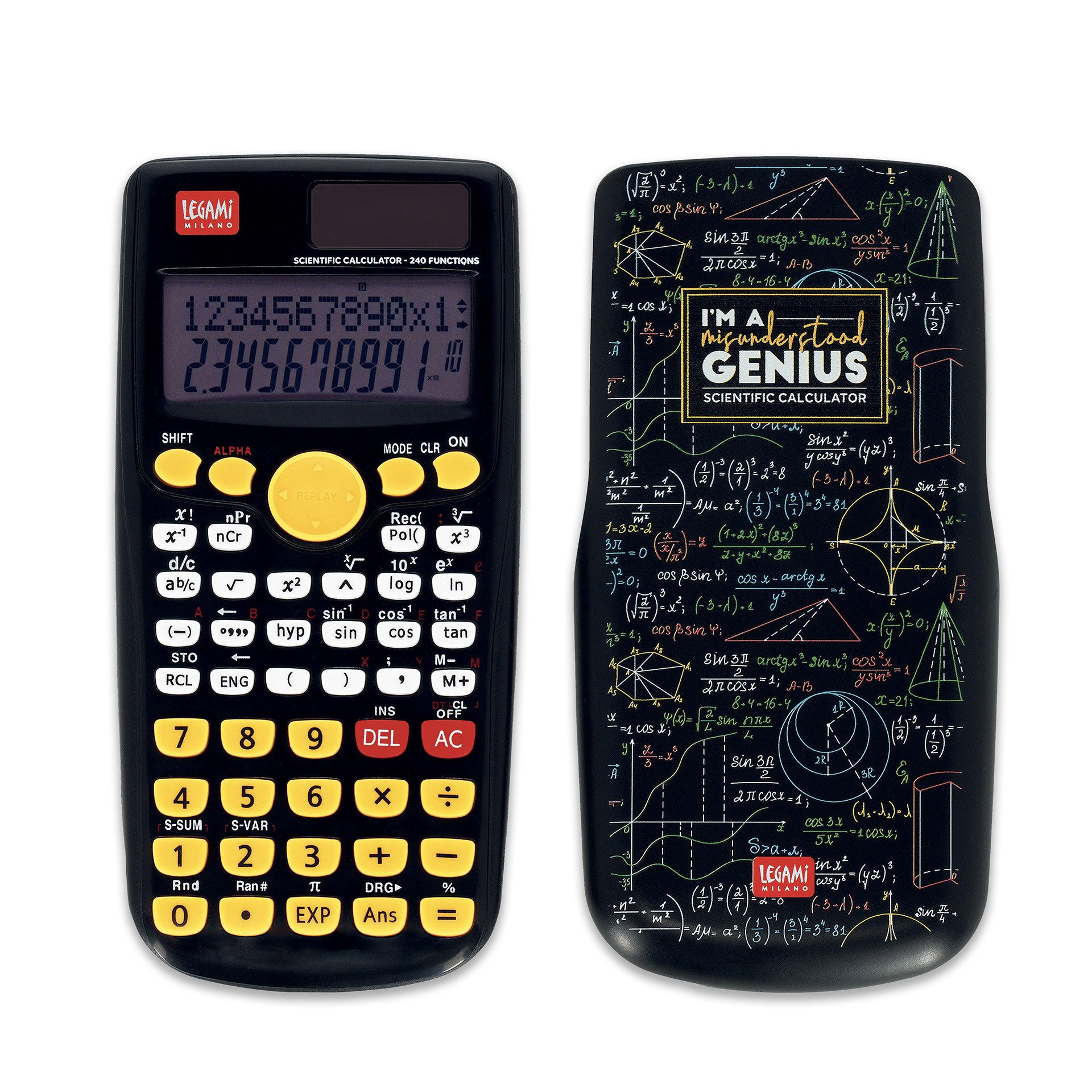 Legami Taschenrechner Legami Wissenschaftlicher Taschenrechner Count on Me Genius Genie
