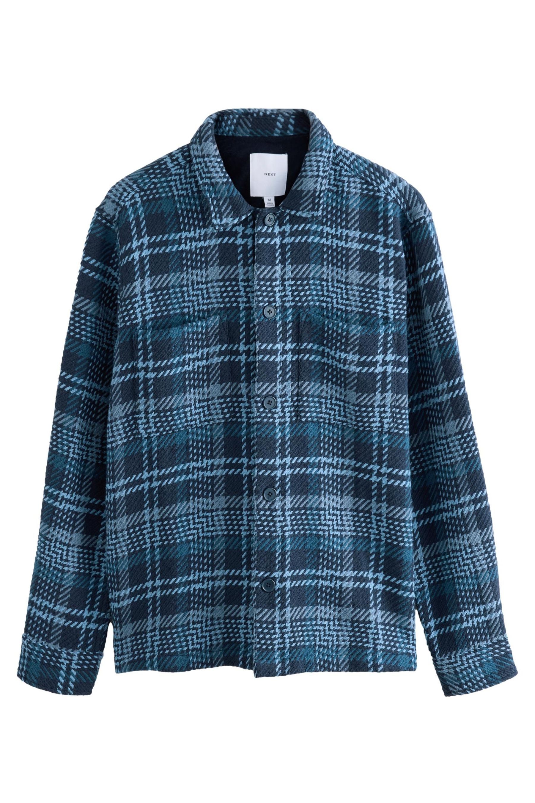 Next Hemdjacke Hemdjacke aus Twill mit Karomuster (1-St)