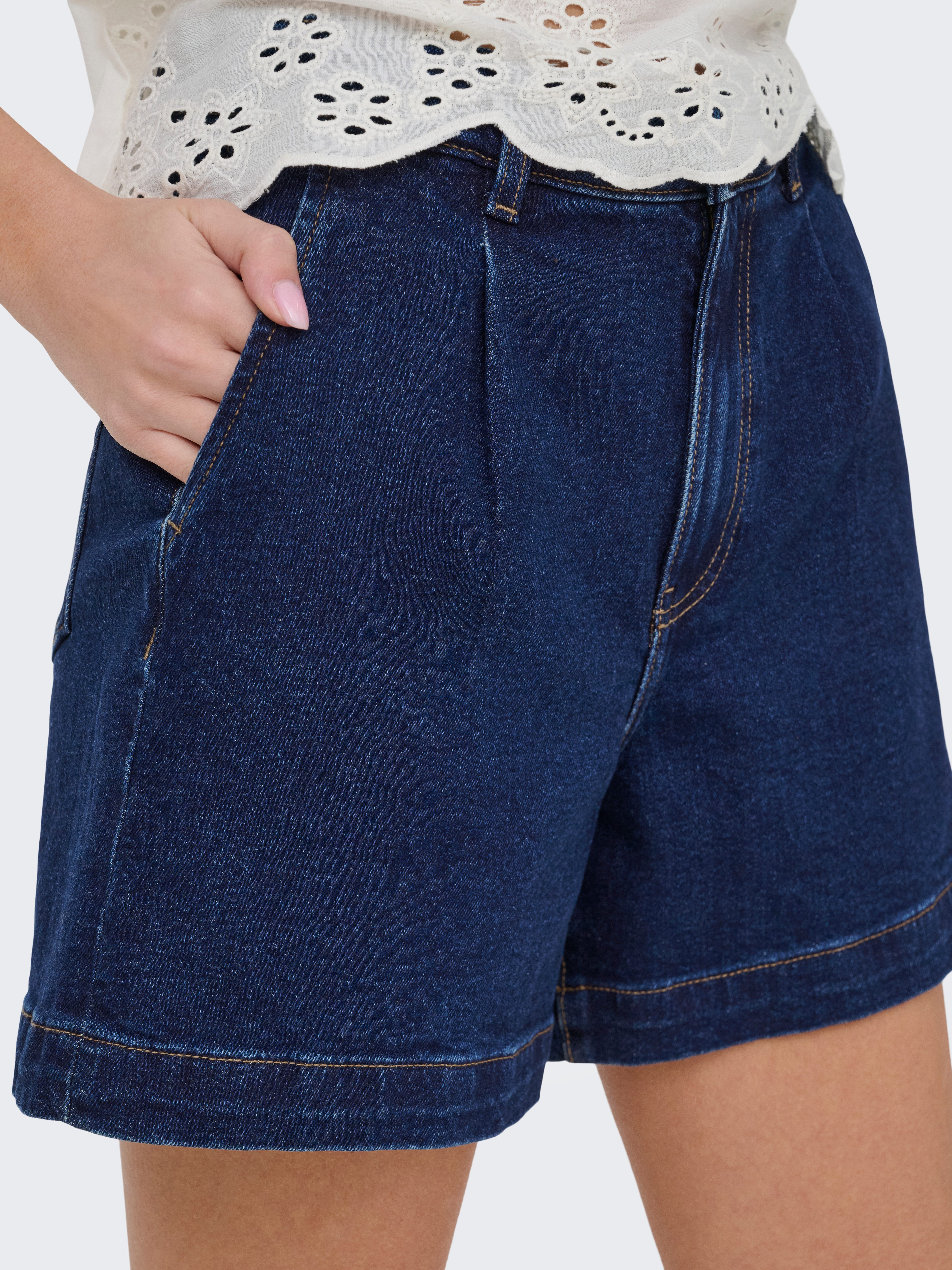 JDY Jeansshorts JDYVALERIE HW WID SHORTS DNM NOOS