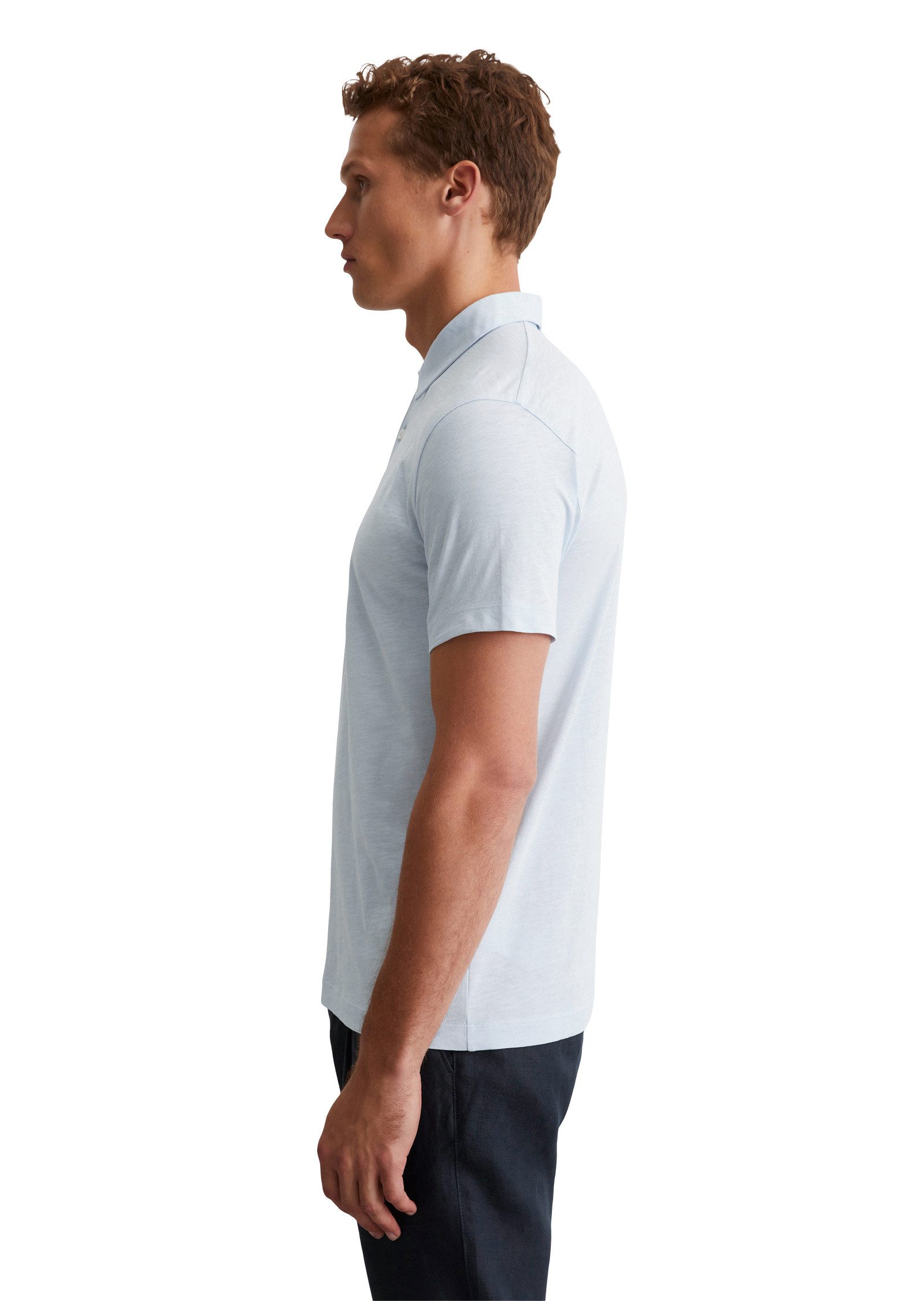 Marc O'Polo Poloshirt in softer Slub-Jersey-Qualität günstig online kaufen