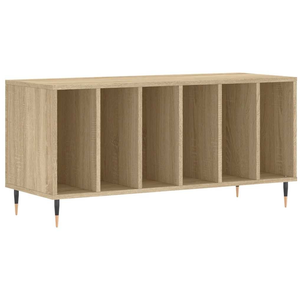 vidaXL Media-Regal Plattenschrank Sonoma-Eiche 100x38x48 cm günstig online kaufen