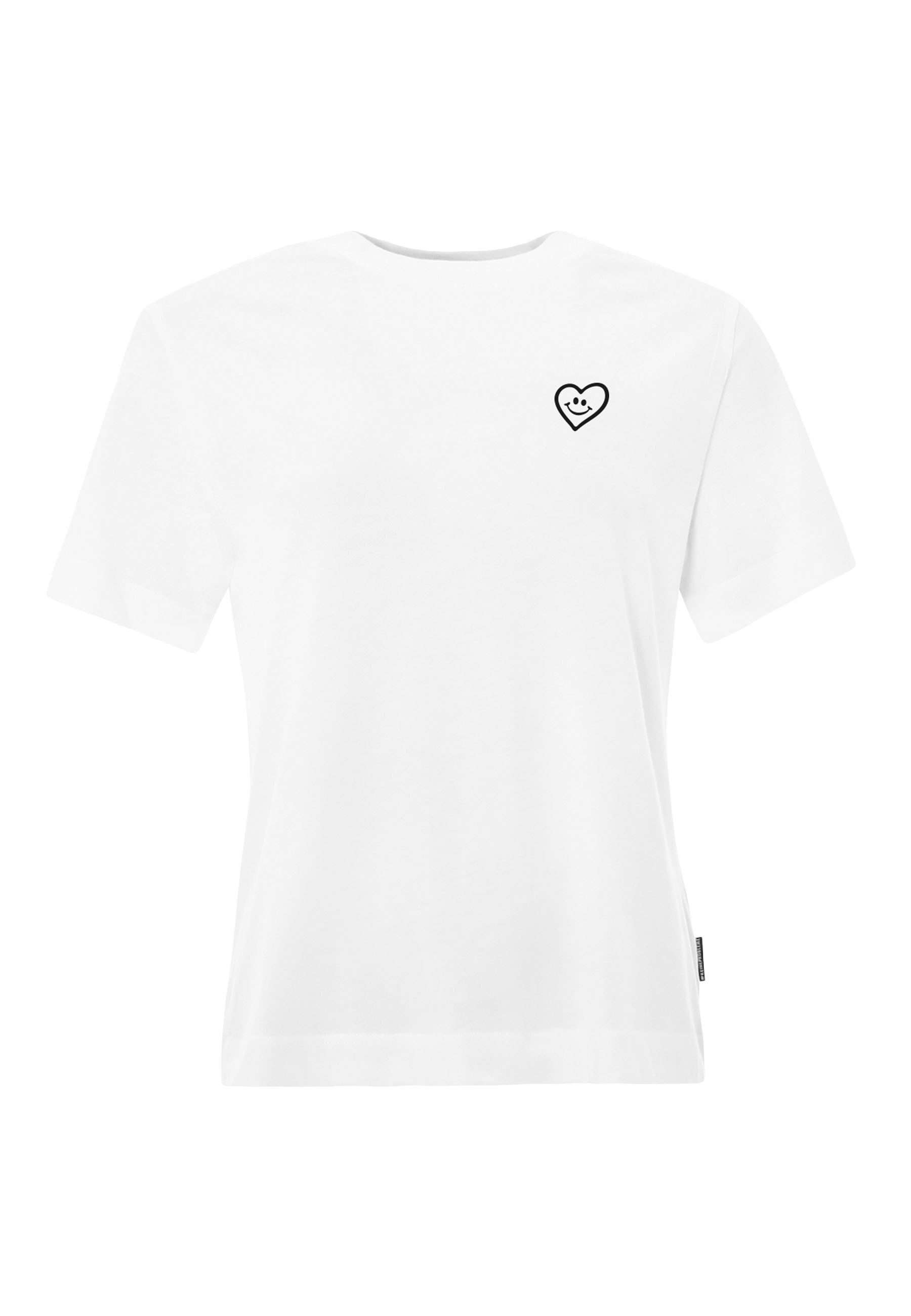 Kleinigkeit T-Shirt Kleinigkeit Görls Easyfit Shört Happy Heart (1-tlg)