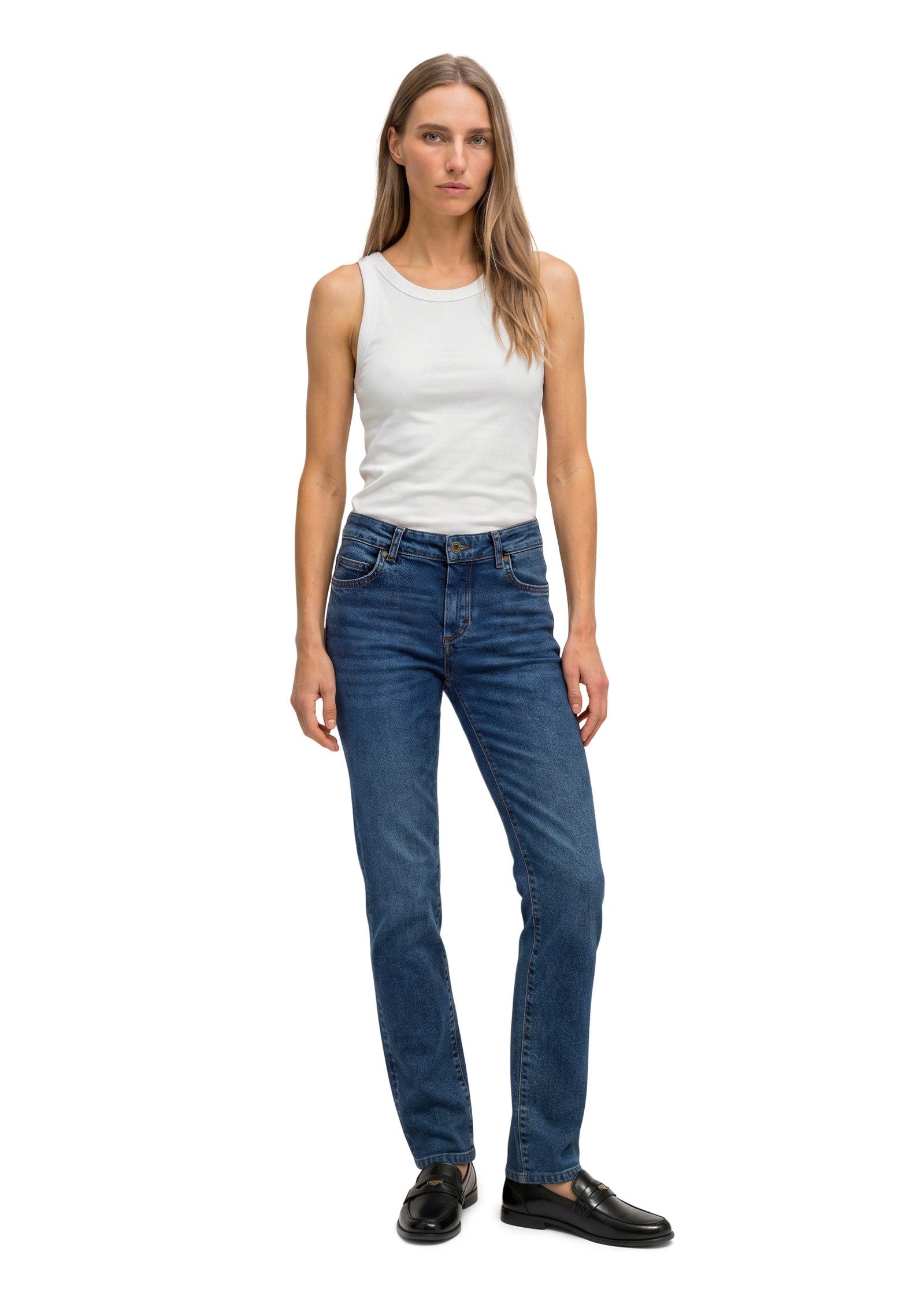 Marc O'Polo Regular-fit-Jeans aus Bio-Baumwolle-Mix – Bild 5 von 5