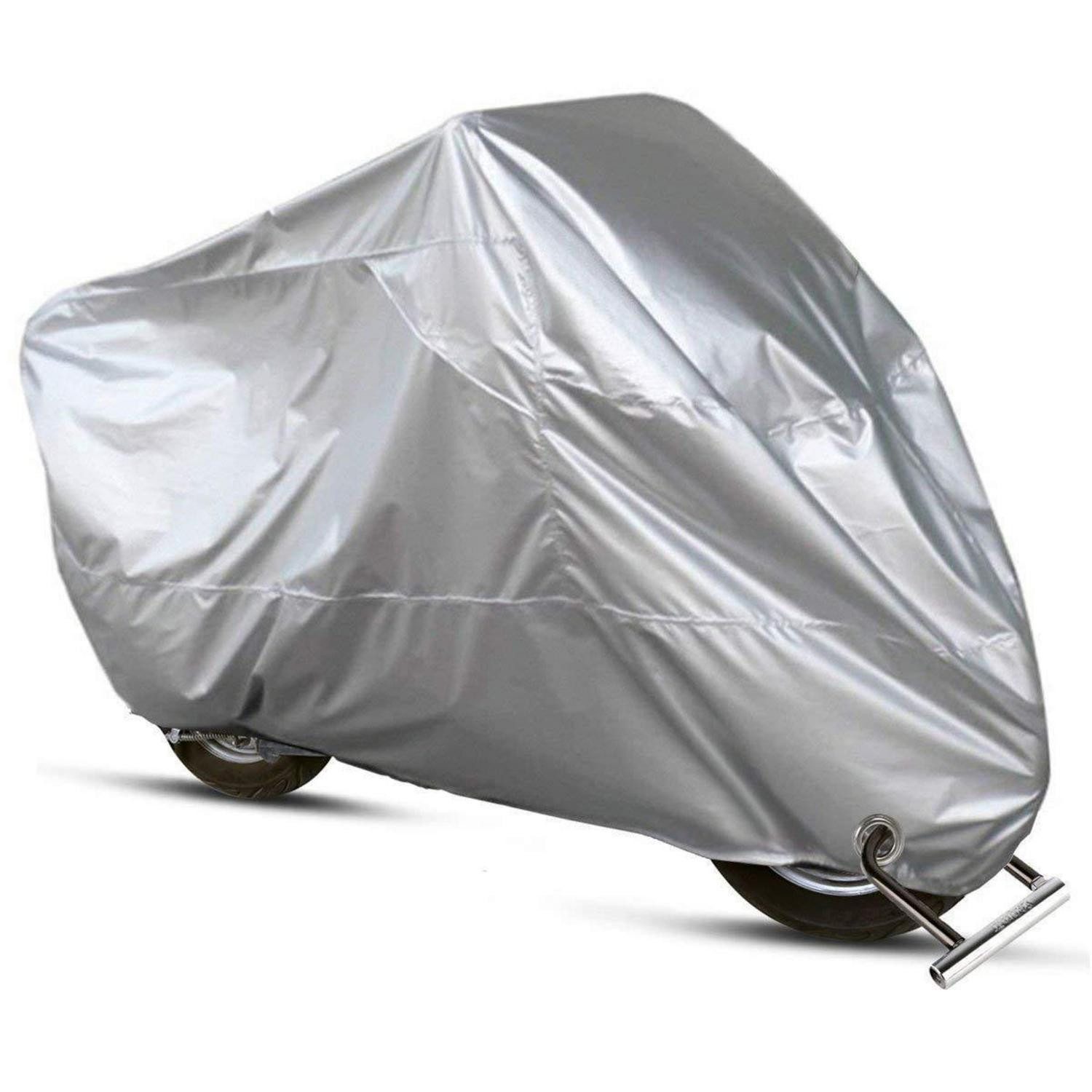 LuxusKollektion Winterschutzhaube Motorradabdeckung wasserdicht winterfest 210D XL(230*95*125 cm)