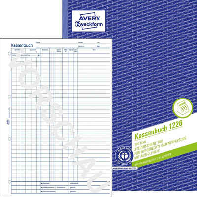 Avery Zweckform Handgelenkstütze AVERY Zweckform Recycling-Formularbuch "Kassenbuch", A4