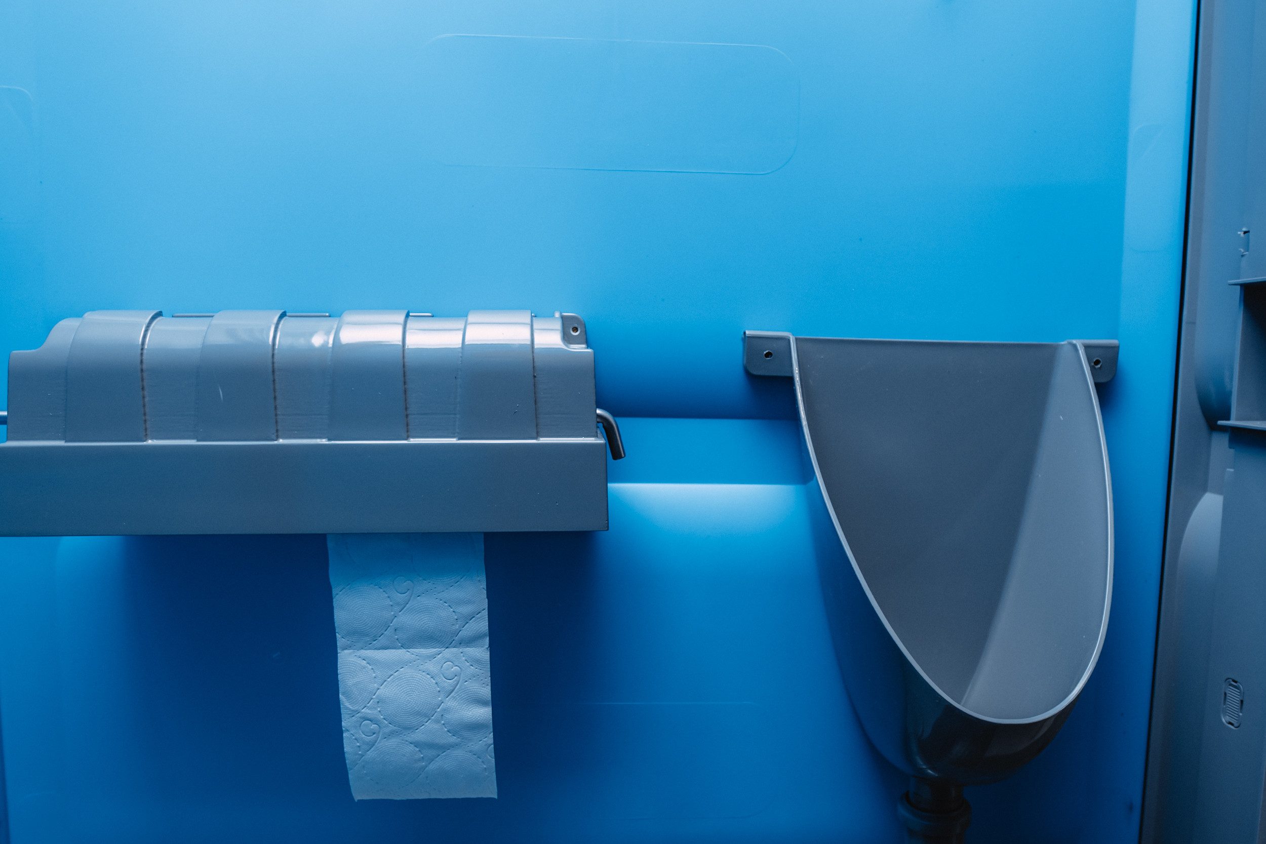 Agande Urinal mit Schlauch Urinalbecken Pissoir Wandurinal Kunststoff PVC – Bild 4 von 5