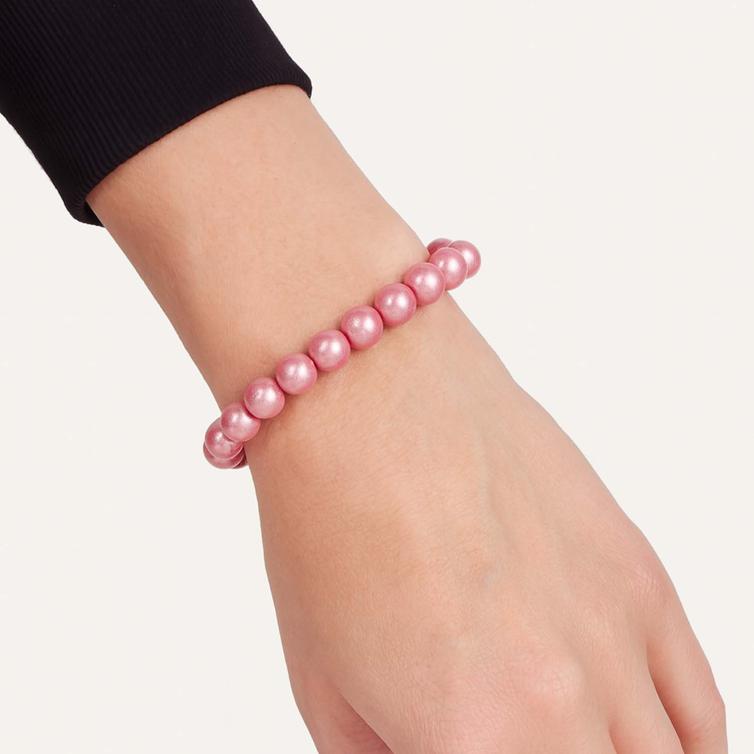 Impala Armband Perlenarmband Wonder aus 10mm Perlen, verschiedene Farben, D günstig online kaufen
